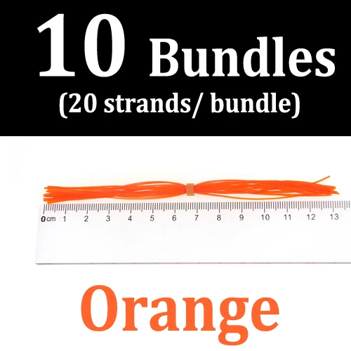 10 bundles orange