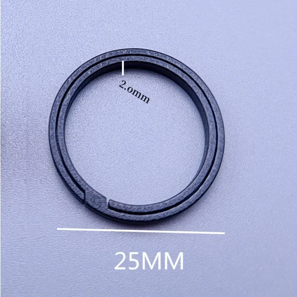 Nuevos llaveros reales de aleación de titanio, llaveros súper ligeros, hebilla, herramienta EDC, regalo creativo masculino - imagen 2