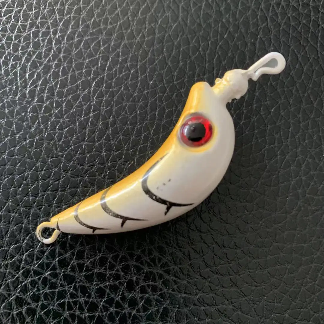 Plantilla de Metal que se hunde, señuelo de Pesca de mar, columpio de aguas profundas, Wobbler, cabeza de calamar, anzuelos, señuelo de Pesca, falda aleatoria, 60g80g, 1 ud. - imagen 5