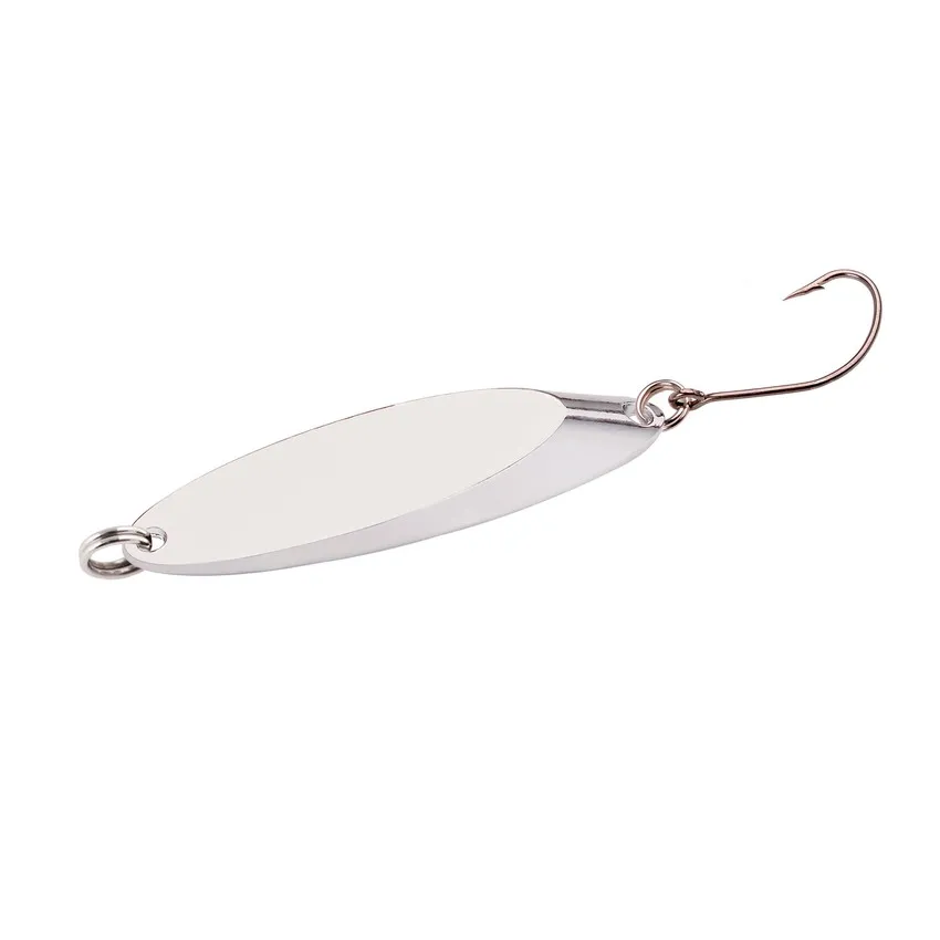 Aparejos de pesca de 10 piezas, señuelos giratorios de Metal, anzuelo afilado, señuelo de lentejuelas duras, cebo giratorio de agua dulce y salada - imagen 5