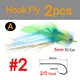 2pcs Hook Fly A2