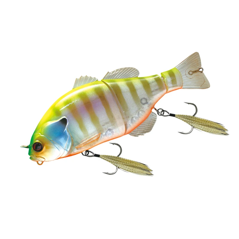 Señuelo JACKALL japonés, cebo de natación grande, tipo flotante, GANTAREL, pez multisección, 160mm, 70g, cebo para perca - imagen 5