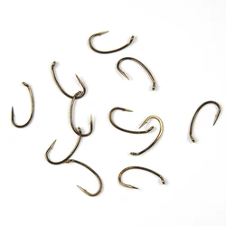 Bimoo anzuelos de ninfa afilados y fuertes para pesca con mosca