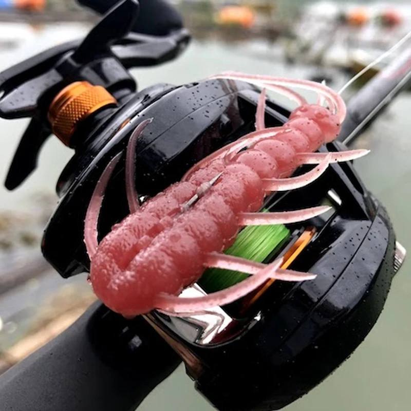 Señuelo RAID japonés, cebo falso AVI35/50, alta gravedad específica, agua, cucaracha, depósito de insectos suave, obstáculo de pozo negro, cebo falso suave - imagen 3