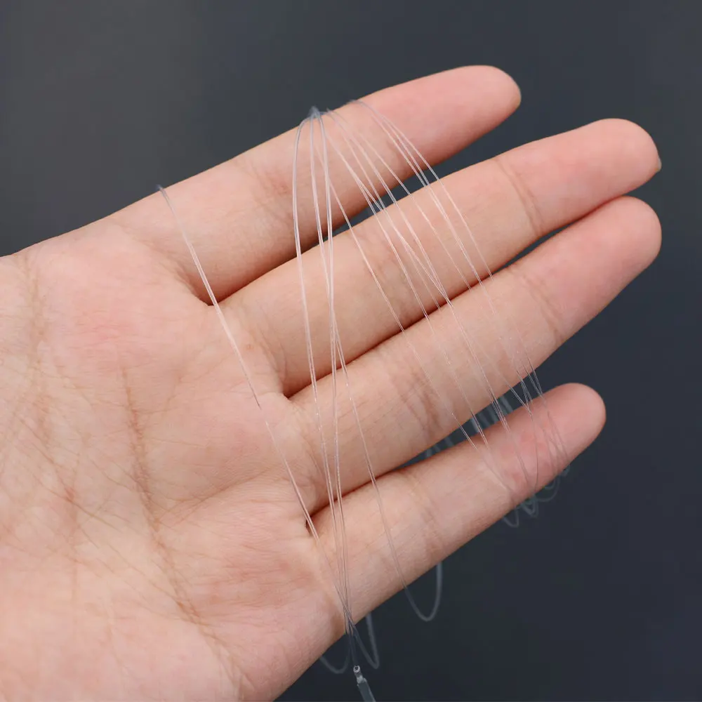 Bimoo líder cónico nailon transparente para pesca a mosca - imagen 5