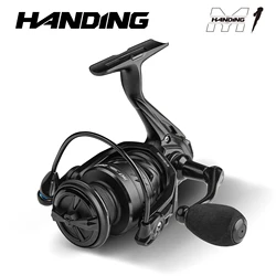 Carrete Spinning HANDING M1 – 9+1 Rodamientos, 12kg Arrastre para Lubina y Perca