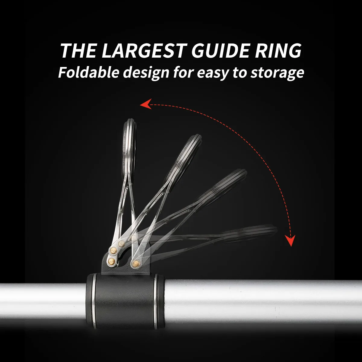 Caña giratoria de Surf telescópica de acción rápida, potencia de 4,2 m, NO25, 30T, carbono, 4 secciones, viaje, Surfcasting, caña de pescar de fundición costera - imagen 4