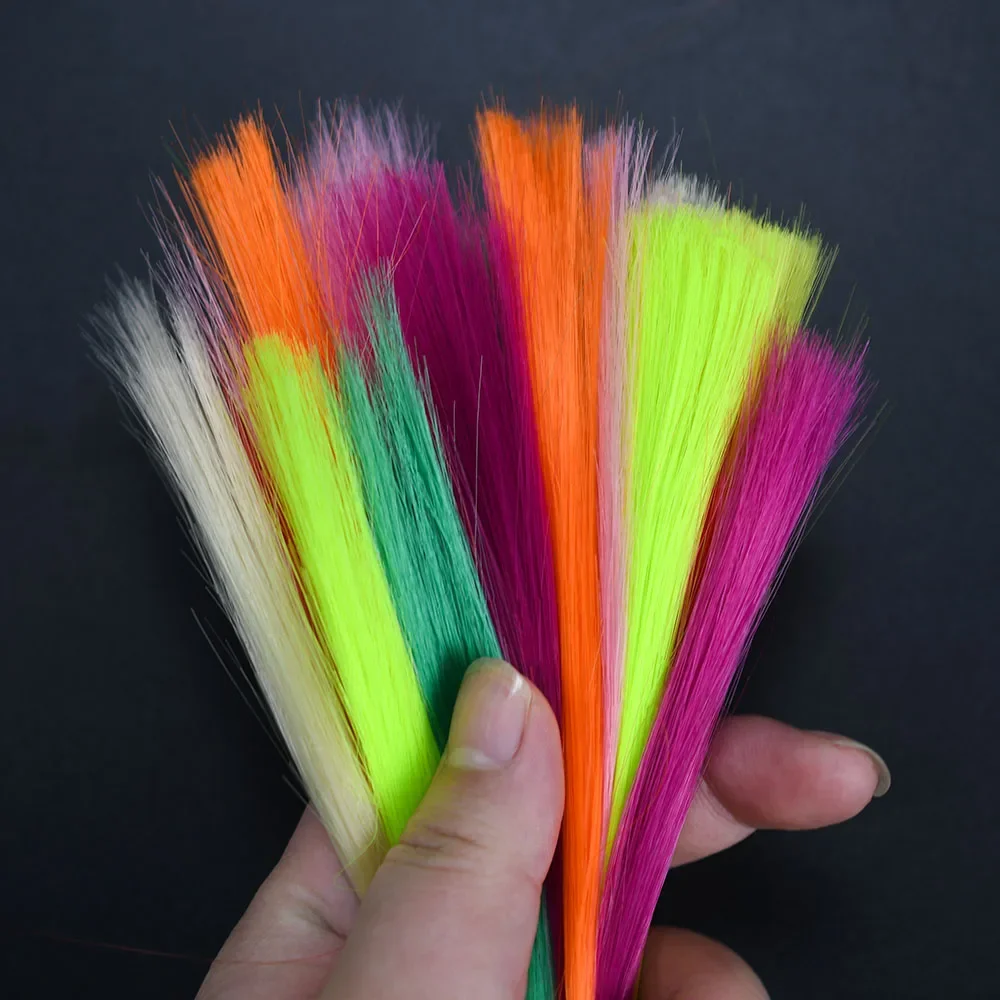 MNFT Flashabou Oropel Plano – Fibras brillantes para atar moscas - imagen 4