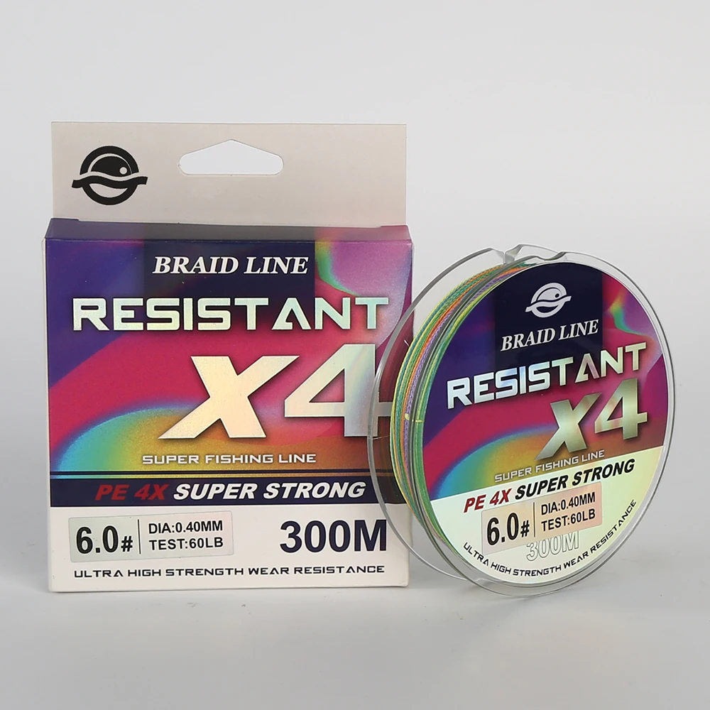 Línea De Pesca multifilamento De 300M, alambre trenzado De 4 hebras, todo para aparejos De Pesca De verano, línea De Pesca, Carpe - imagen 3