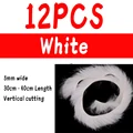 12 PCS White