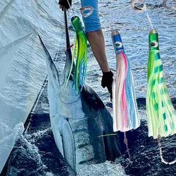 Señuelo Marlin de 30cm y 167g, gran juego de pesca atún Wahoo, señuelos de pesca en alta mar para Mahi Billfish, barco de aguas profundas, cebo de agua salada