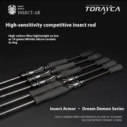 Cañas Toray CA in Sect-AR Angelruten casting/spinning 1,98/2,04