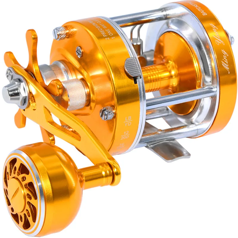 Carrete de tambor basculante doble freno – Ideal para mar - imagen 5