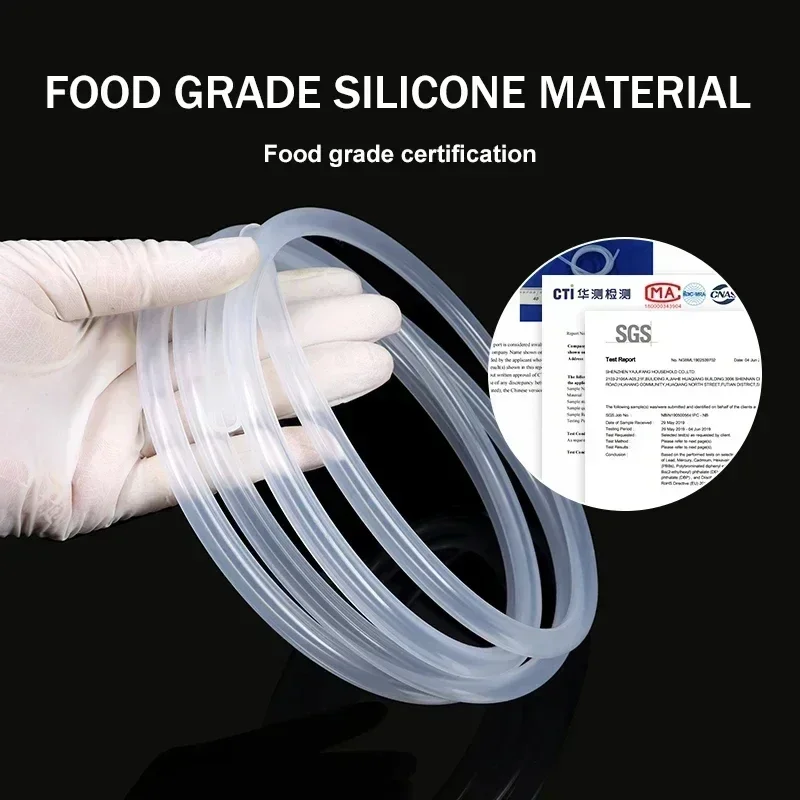 Tubo de silicona de grado alimenticio de 6x9mm con manguera con cubierta antipolvo, manguera de succión automática, tubo de bebida, tubo de entrada Universal, Kit dispensador de agua - imagen 5