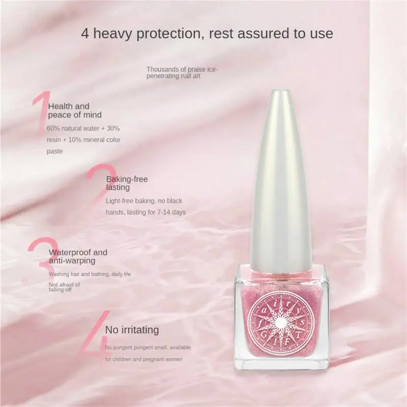 Regalo de 24 colores de Fairys, nuevo esmalte de uñas a base de agua, secado rápido, duradero, sin olor, No pelable, para niños - imagen 3