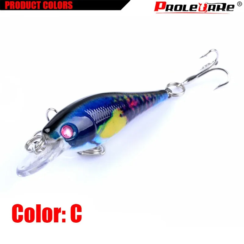 4 unids/lote señuelo de pesca de agua superior 65mm 4,7g minnow cebo duro Artificial aparejos de pesca kit de pesca plantilla wobbler señuelo jerk cebo - imagen 5