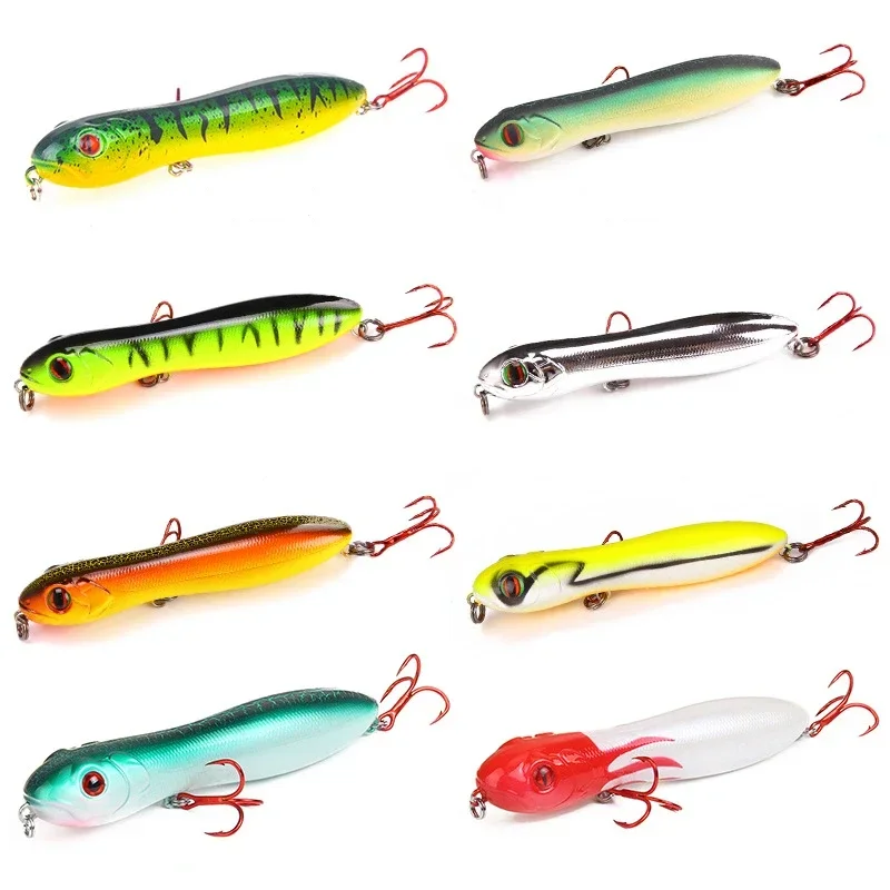 1 Uds. Señuelo de pesca con cabeza de serpiente, cebo Artificial duro con manivela, Wobblers Swimbait, señuelos para peces pececillos de alta calidad, 100mm, 15,6g - imagen 3