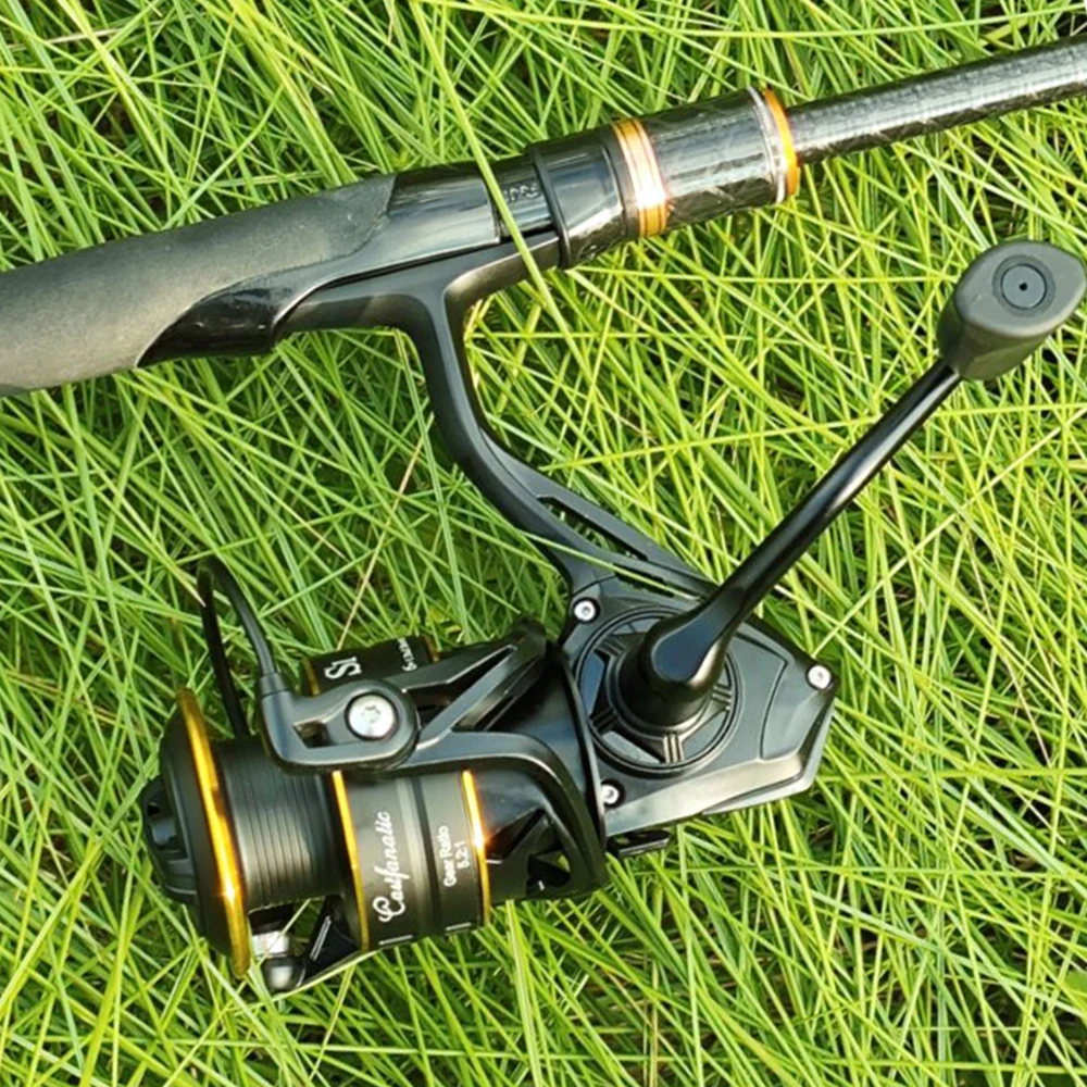 Castfanatic S2000s S3000s S4000 carretes giratorios de pesca ultraligeros 6BB 5,2: 1 arrastre máximo 6-10kg carrete de agua salada para aparejos de carpa