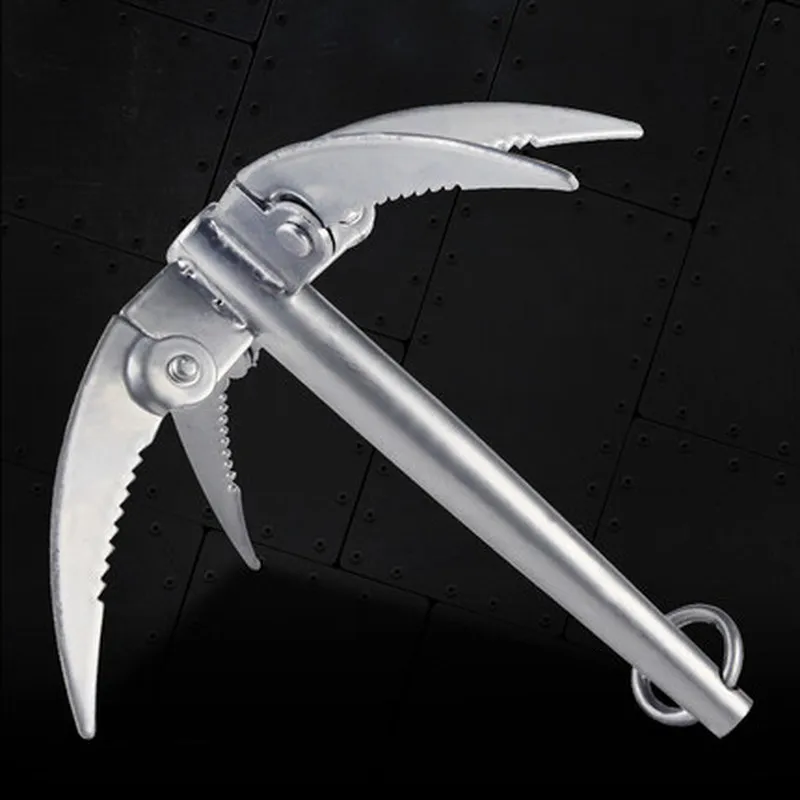 Removedor de hierba de agua de pesca, aparejos de pesca, cortador de hierba de acero inoxidable, corte de hoja afilada, herramienta de eliminación de malezas de cebo - imagen 5