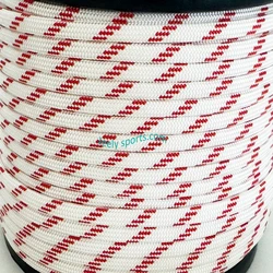 50 m/rollo de núcleo UHMWPE con chaqueta de poliéster, aparejo, cuerda para velero Halyard, 6MM, 3500lb