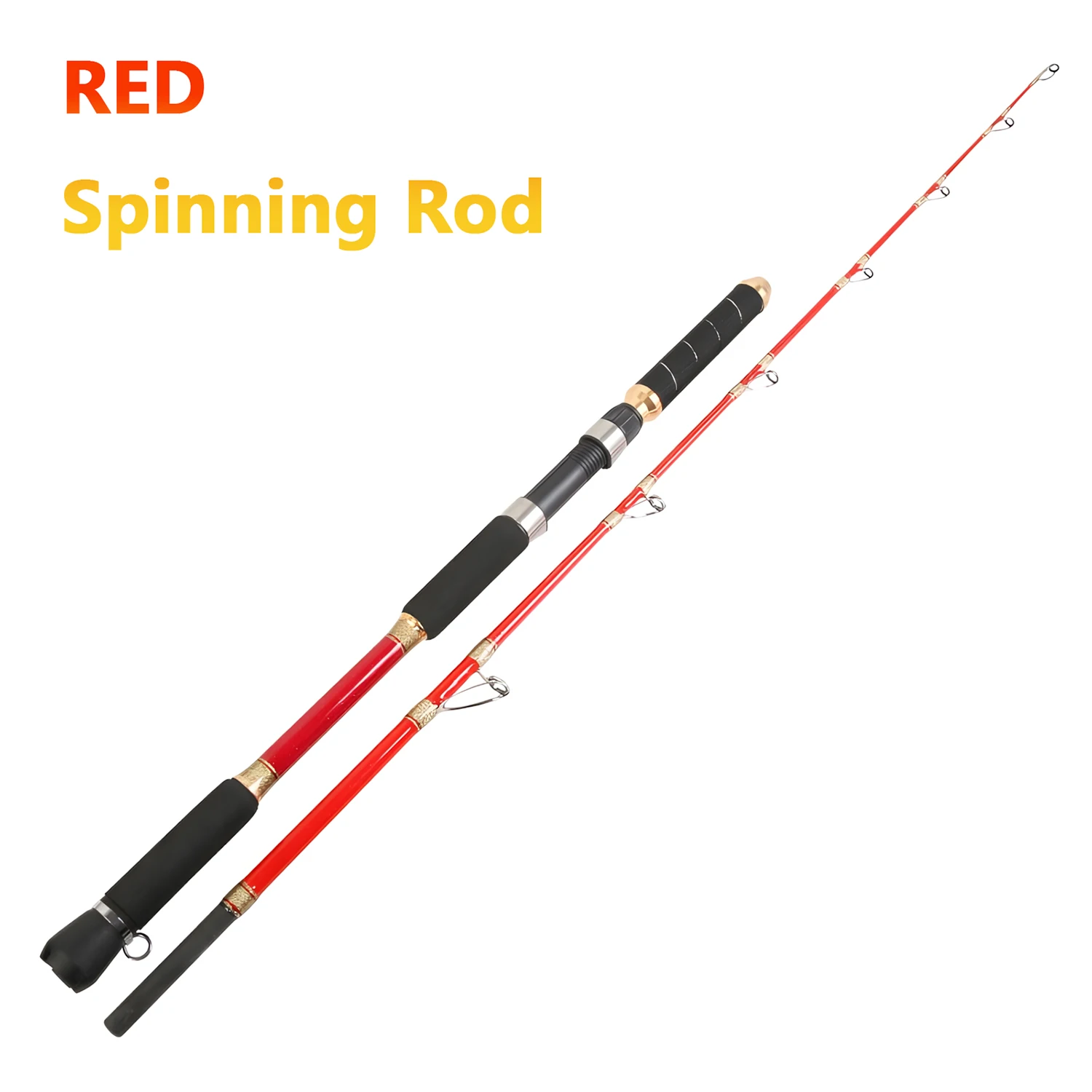 Red Spinning Rod