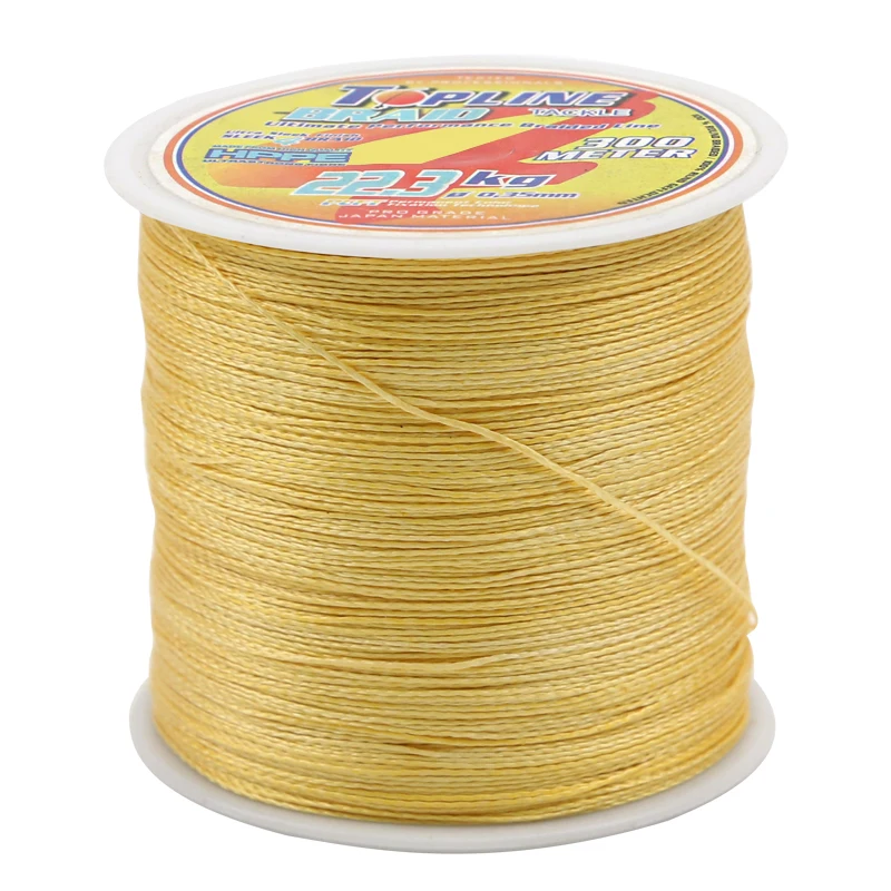 Línea de pesca trenzada de 4 hebras, multifilamento, hilo de pesca de carpa, multicolor, 300-0,1mm, 0,5-3,9 kg, 48,5 M - imagen 3