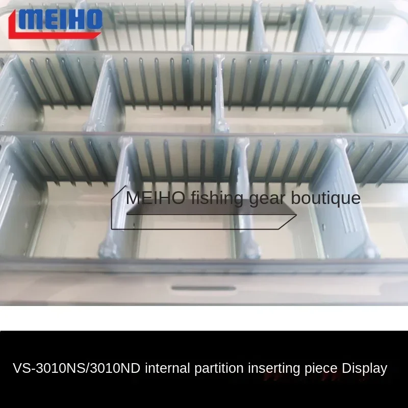 100% Original Japón MEIHO VS-3010 caja de cebo cebo suave aparejos de pesca anzuelo de pesca señuelo caja de almacenamiento de cebo caja de plástico - imagen 2