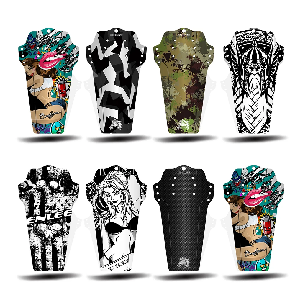 Accesorios de ciclismo fibra de carbono MTB bicicleta de montaña guardabarros guardabarros guardabarros - imagen 5