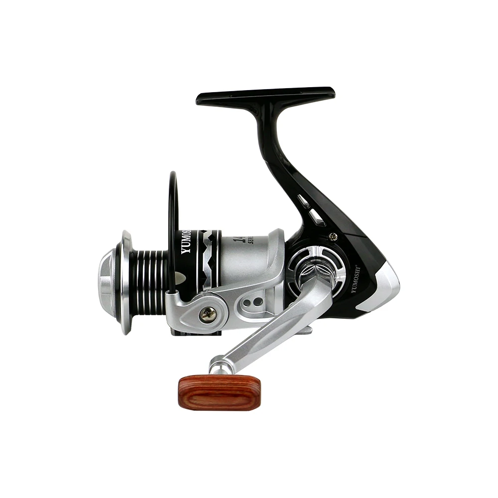 Carrete de pesca giratorio de agua salada plateada 5,2: 1, bobina de pesca de carpa de alta velocidad, sistema de freno magnético de Metal, pesca ultraligera, 1 Uds. - imagen 3