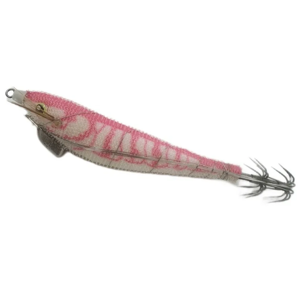 2 uds Eging alambre de acero plantilla de calamar UV láser hundimiento cebo de calamar luminoso 11cm Señuelos de pesca luminosos pesca de pulpo - imagen 5