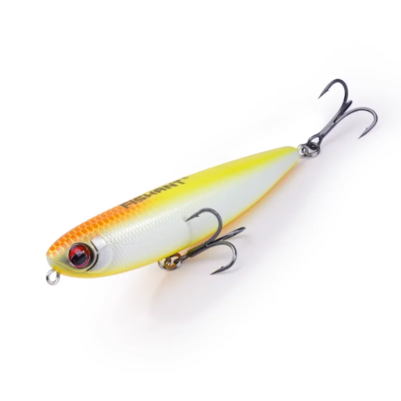 FISHANT Paodan2-señuelo de pesca de lápiz flotante de superficie de agua de tiro largo, Wobbler Artificial Isca, cebo falso para trucha, 6,5g/12g - imagen 5