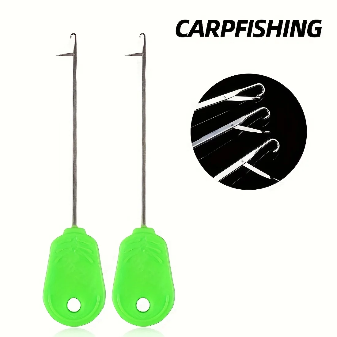 Agujas montacebos para carpa – Preparación de cebo para pesca - imagen 2
