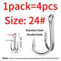 4 Hooks Size 24