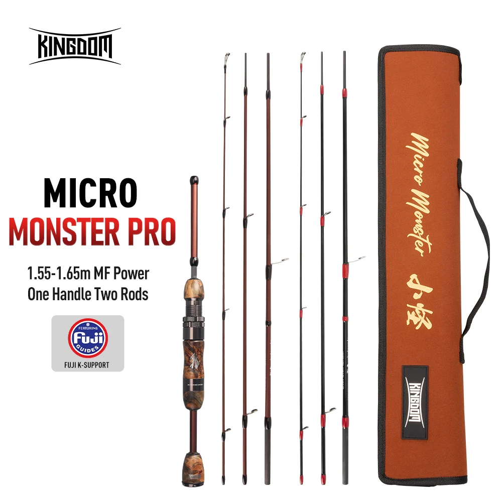 Caña Kingdom Micro Monster Air UL – Trucha y ríos