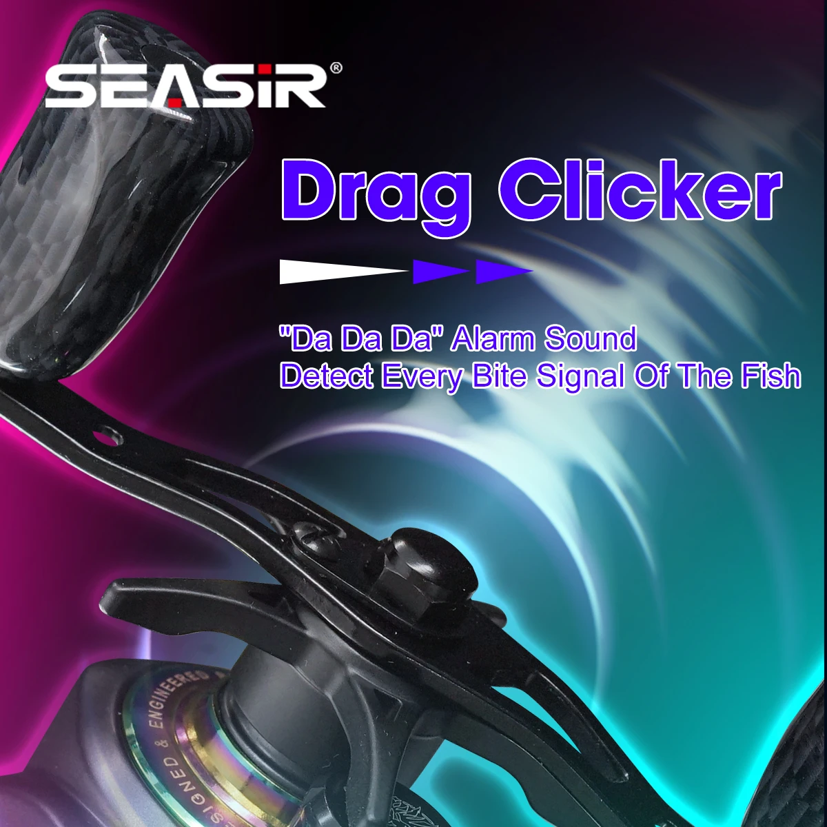 Seasir Rexcast baitcaster 7.3:1 – Engranajes latón y 12kg de arrastre - imagen 4