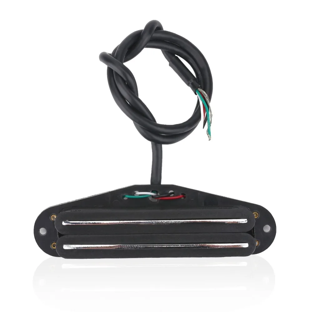 Resistencia 10K ​   Pastillas Humbucker de doble carril sensibles ​ Negro ​ Pastilla Humbucker de guitarra ​   4 conductores de doble carril - imagen 5