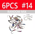 6PCS MIX SZ14