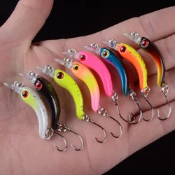 Mini Minnow - Cebo duro artificial con un solo anzuelo 3,7 cm, 1,5 g
