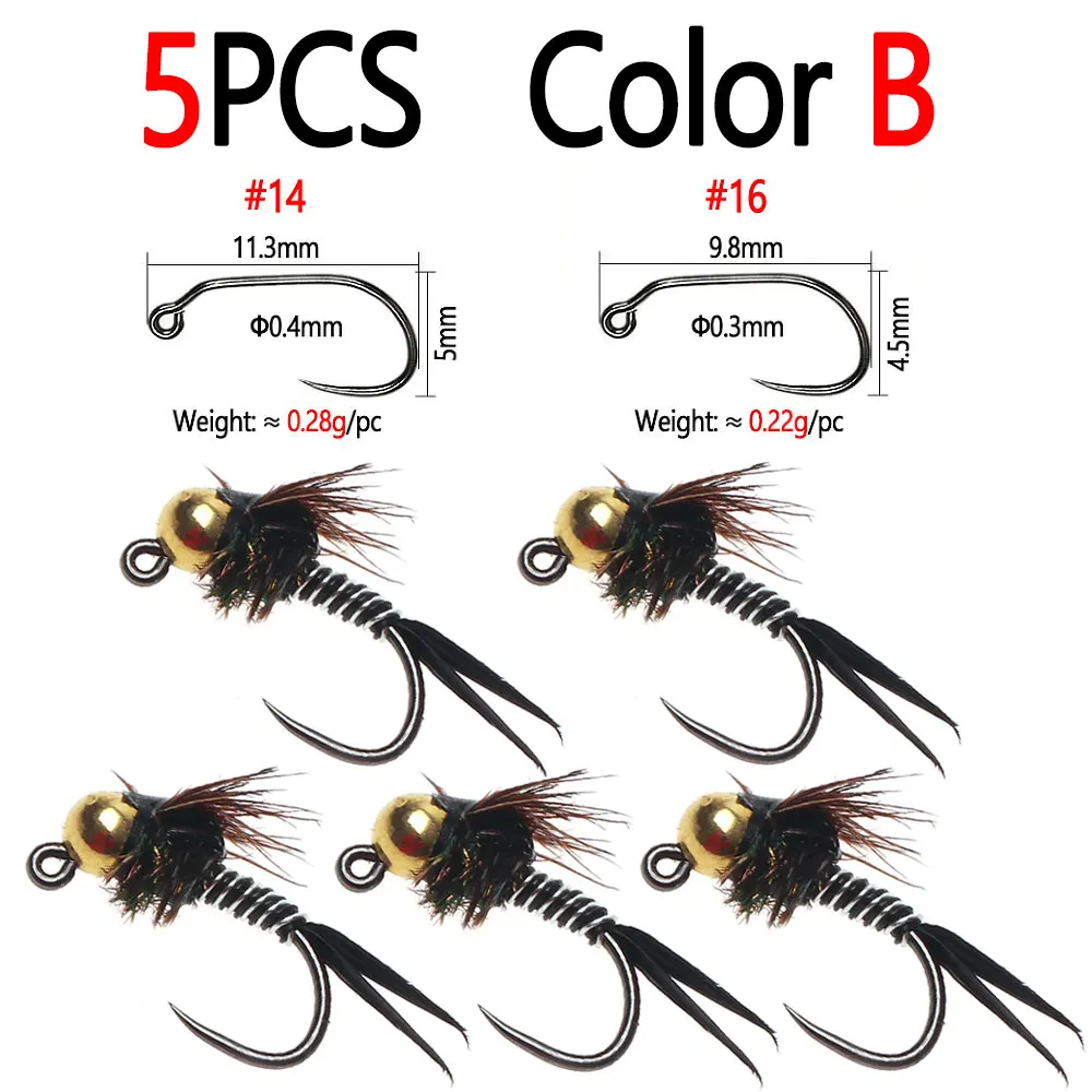 5pcs Color B