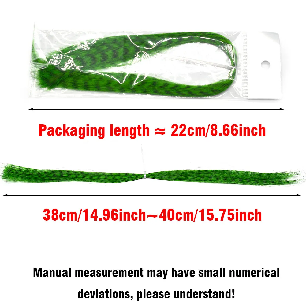 12 colores opcionales pesca con mosca negro Barrado Minnow fibras Streamer atado de moscas cebra Grizzly pelo moscas cuerpo - imagen 5