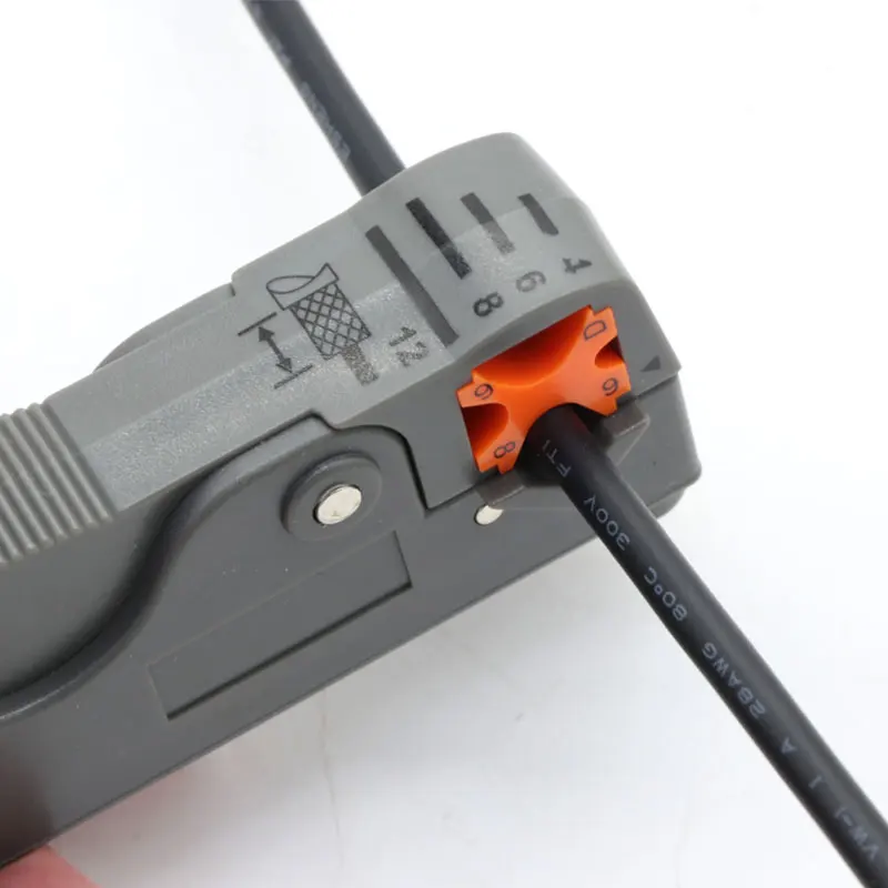 Pelacables multifunción de doble hoja, alicates de red, herramienta de Red, pelacables Coaxial, 1/5 uds. - imagen 4