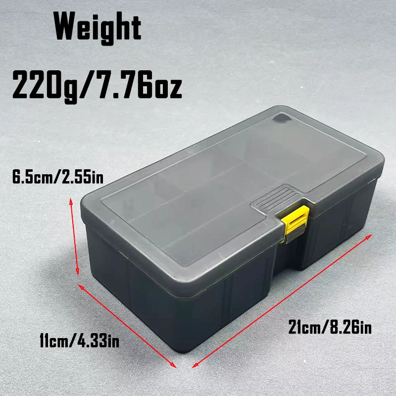 Caja de Pesca Reforzada Doble Capa – Portátil con Divisores Ajustables - imagen 2