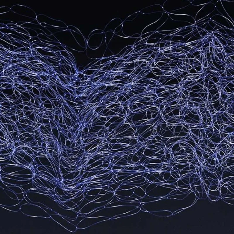 Red de pesca de varios tamaños, trampa de red luminosa, diseño de aparejos de red, redes fundidas de resorte de cobre para trampas de pesca, 1 Uds. - imagen 4