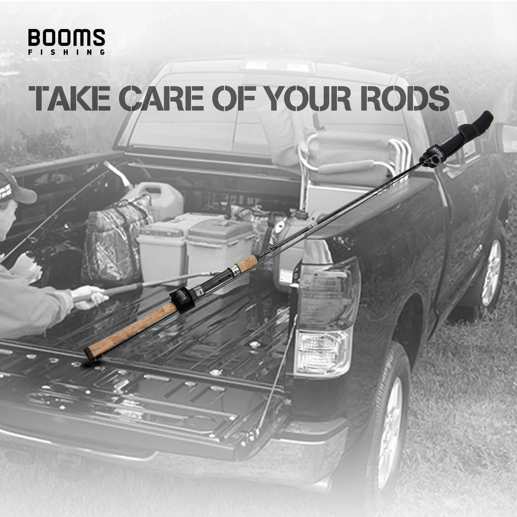 Booms-señuelo de pesca RS5, Protector de cabeza de caña, correas de cinturón, envoltura para cañas de pescar con mosca, tirantes, aparejos de herramientas de pesca, accesorios - imagen 3