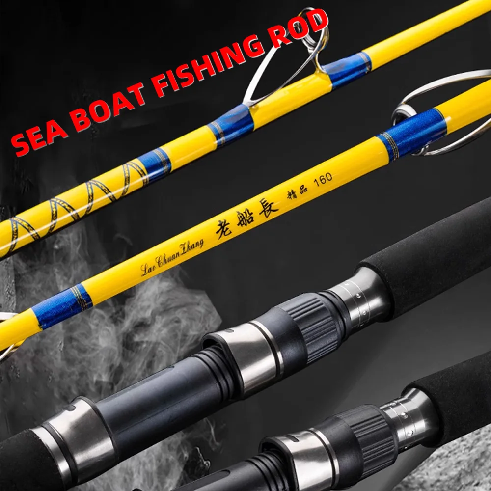 Nunatak Caña de Jigging de Alto Carbono con Anillos Fuji para Barco - imagen 4