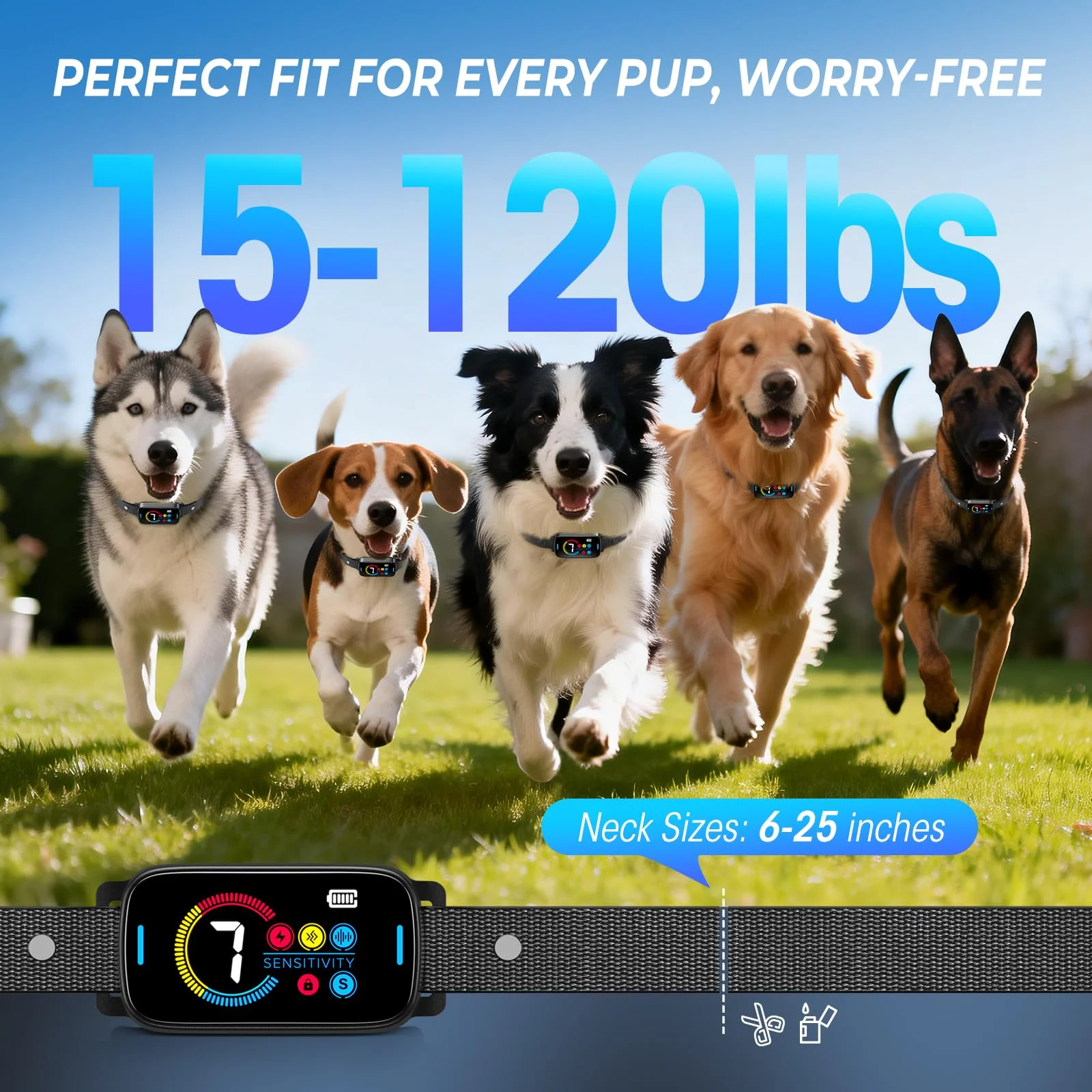 Collar Antiladridos Inteligente IA para Perros – Sistema Entrenamiento Eficaz - imagen 3