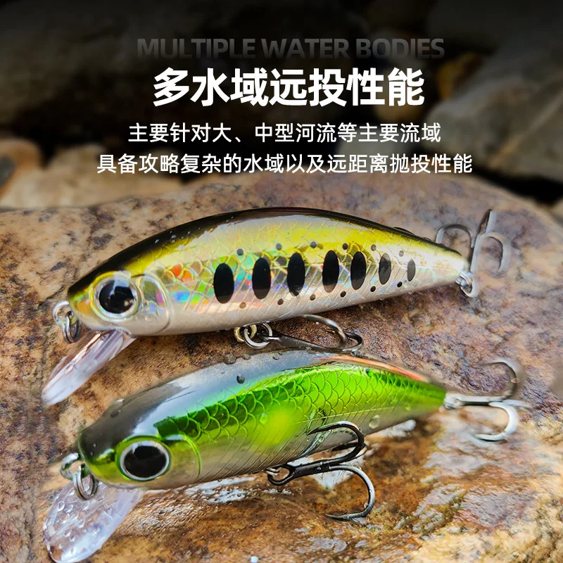 Señuelo de Pesca Wobbling de diseño japonés, Mini 7,7 cm/11g, pececillo que se hunde, cebos artificiales Isca para lubina, perca, Lucio, trucha - imagen 2