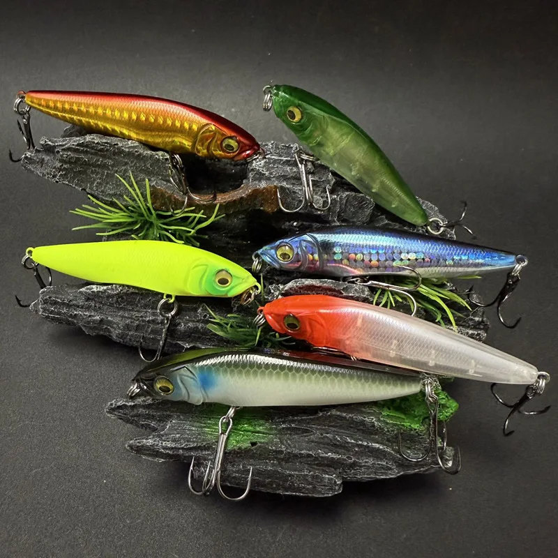 Señuelo hundido pececillo 90mm 18g – Cebo duro para lubina y trucha - imagen 3