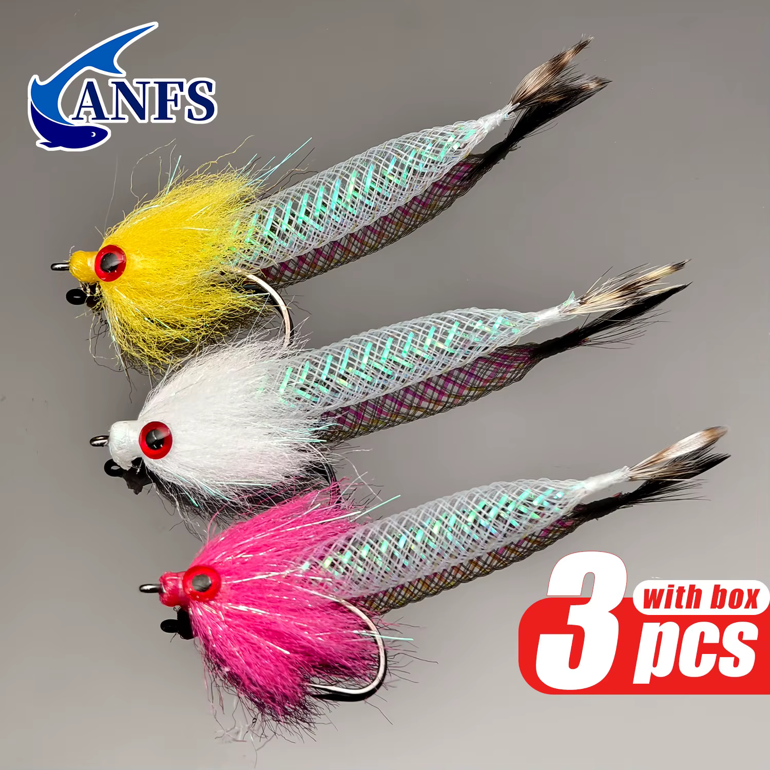 Moscas Streamer ANFS – Mosca húmeda para pesca en agua dulce - imagen 3