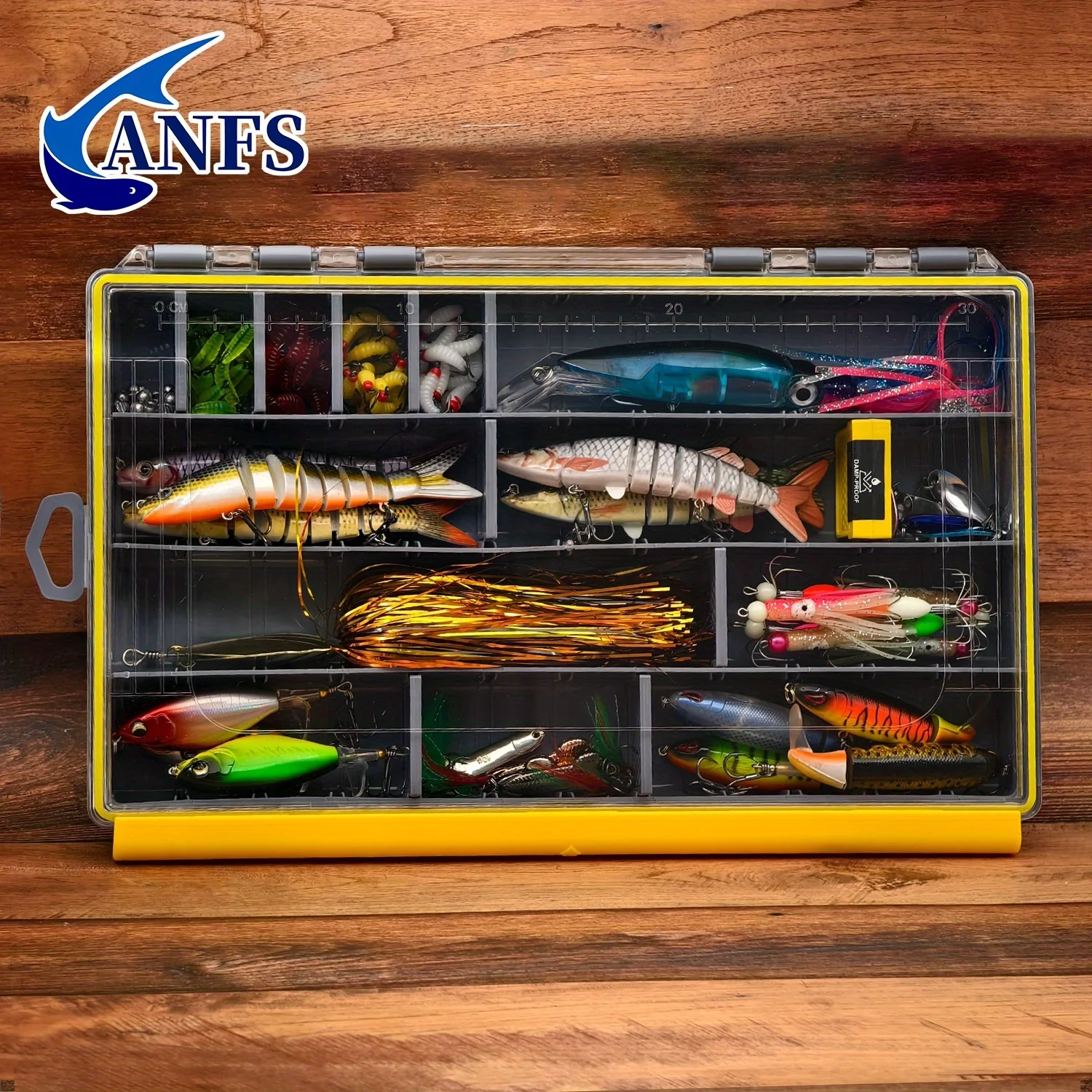 Caja de Aparejos ANFS Impermeable con Divisores Extraíbles - imagen 4